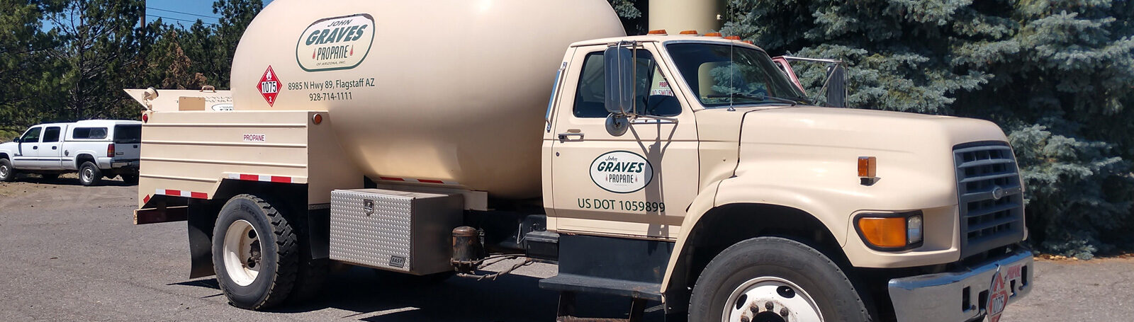 Flagstaff Propane Delivery Truck